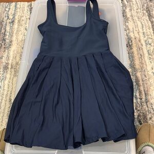 Elegant Navy Mini Dress